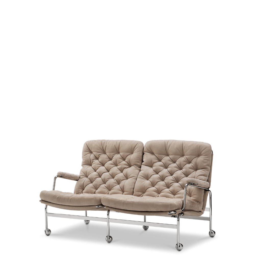 Karin 73 sofa 2 seater (Fabric/leather several choices) - DUX - 5