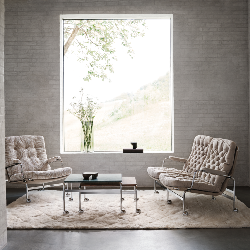 Karin 73 sofa 2 seater (Fabric/leather several choices) - DUX - 2