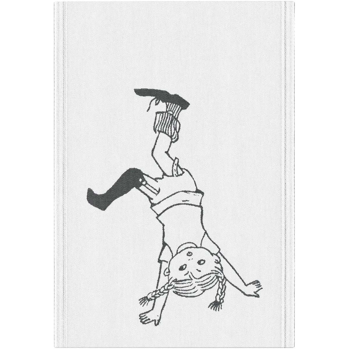 Pippi Långstrump Kökshandduk 35x50 cm - Hoppsan