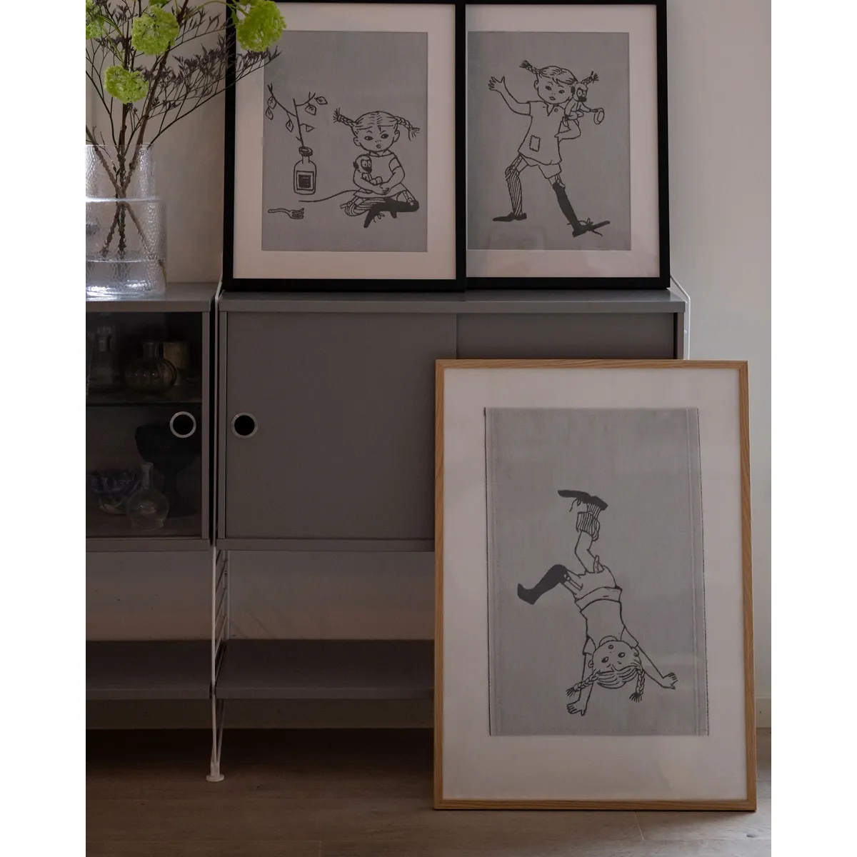 Pippi Långstrump Kökshandduk 35x50 cm - Sockerdricka - 3