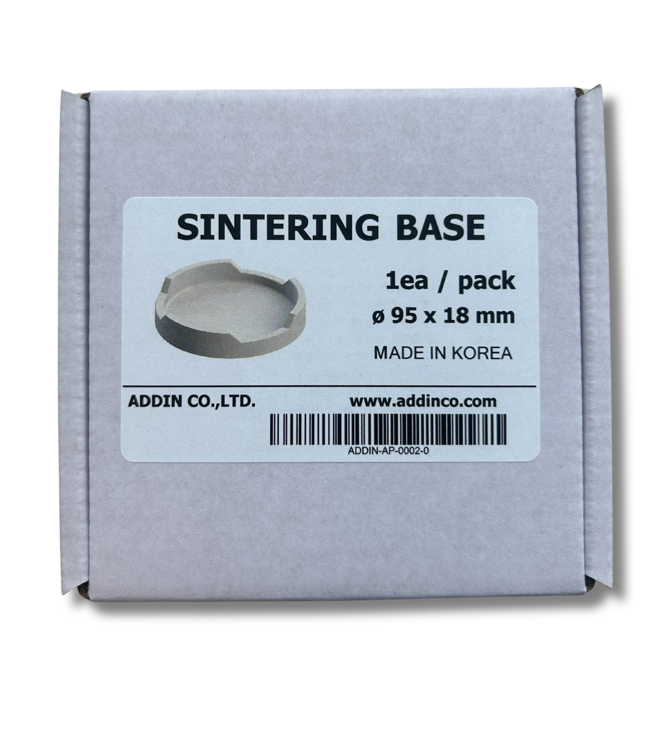 Sintering Base 95 x 18 mm
