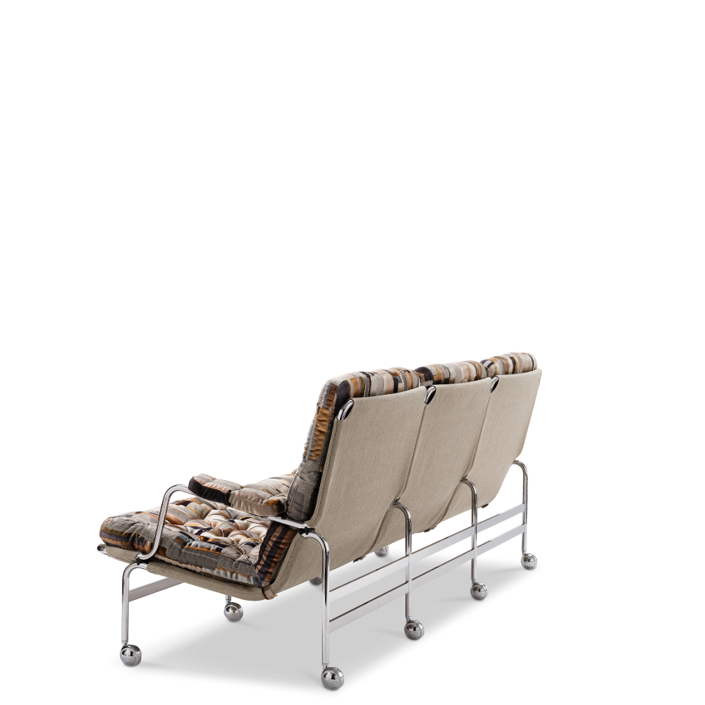 Karin 73 sofa 3 seater (Fabric/leather several choices) - DUX - 4
