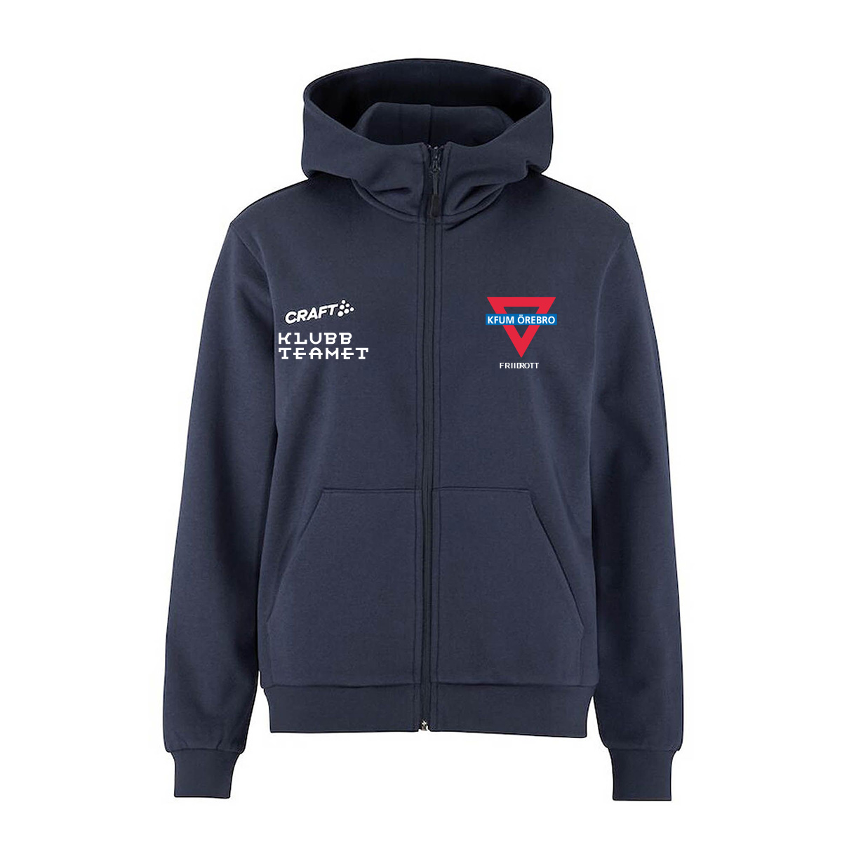 Craft Community 2.0 Zip Hoodie Dam (KFUM Örebro Friidrott)