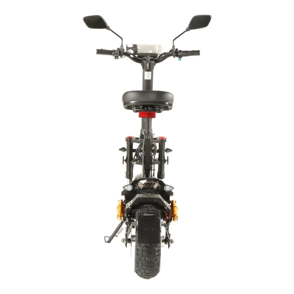 El-scooter med golfbagshållare. Extra kraftig modell - 7
