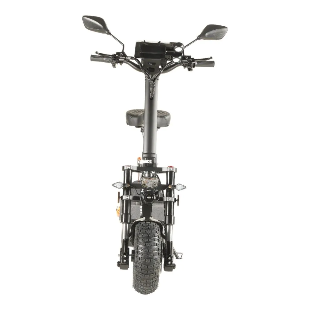 El-scooter med golfbagshållare. Extra kraftig modell - 4