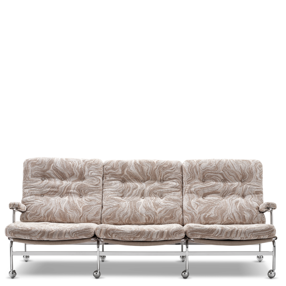 Karin 3-sits soffa (Tyg/läder flera val) - DUX 