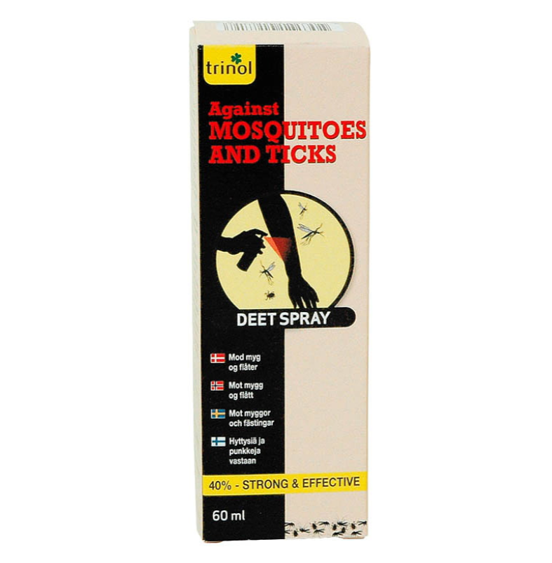Mygg och fästingspray 60 ml Trinol
