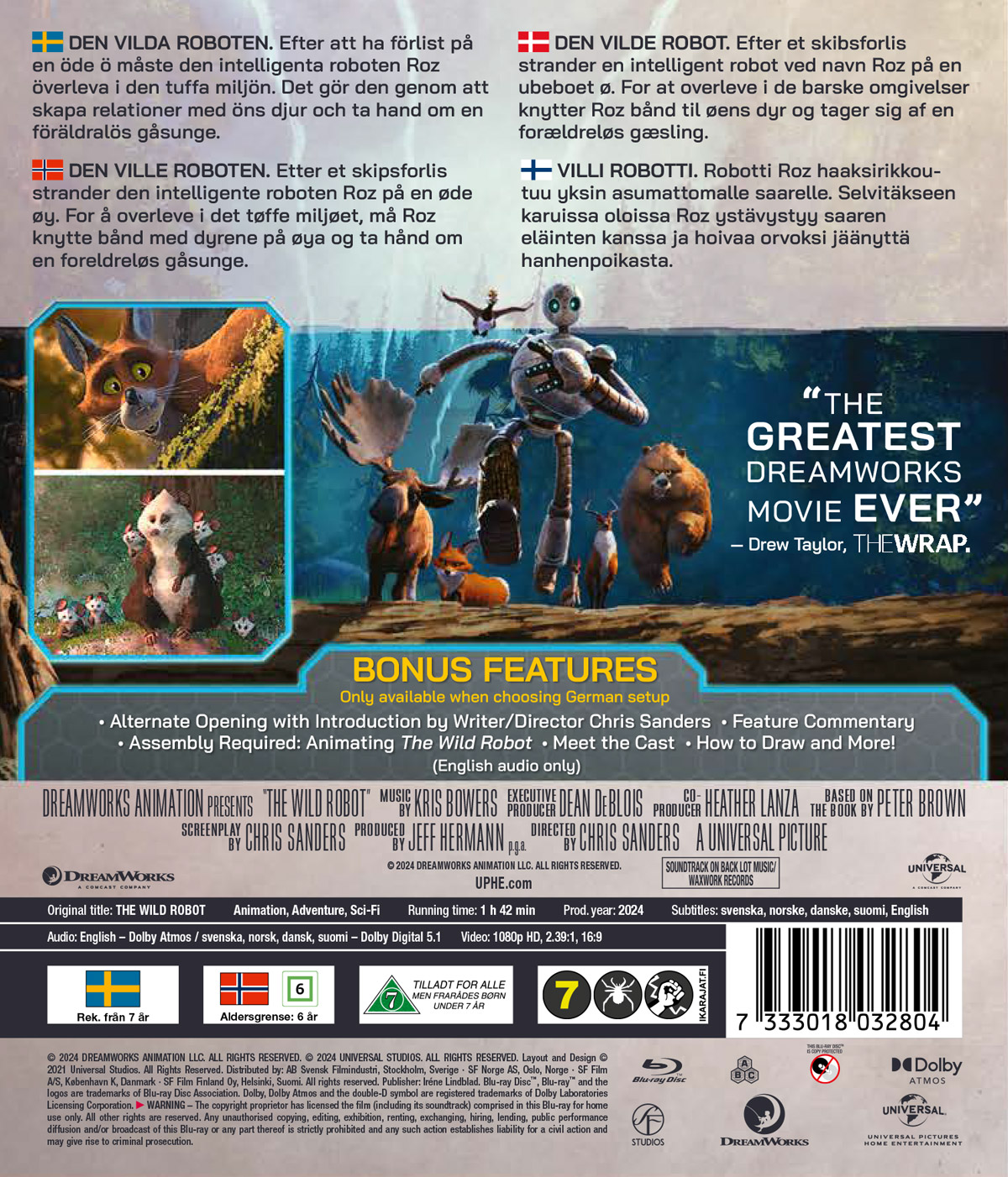 The Wild Robot (Blu-ray) - 2