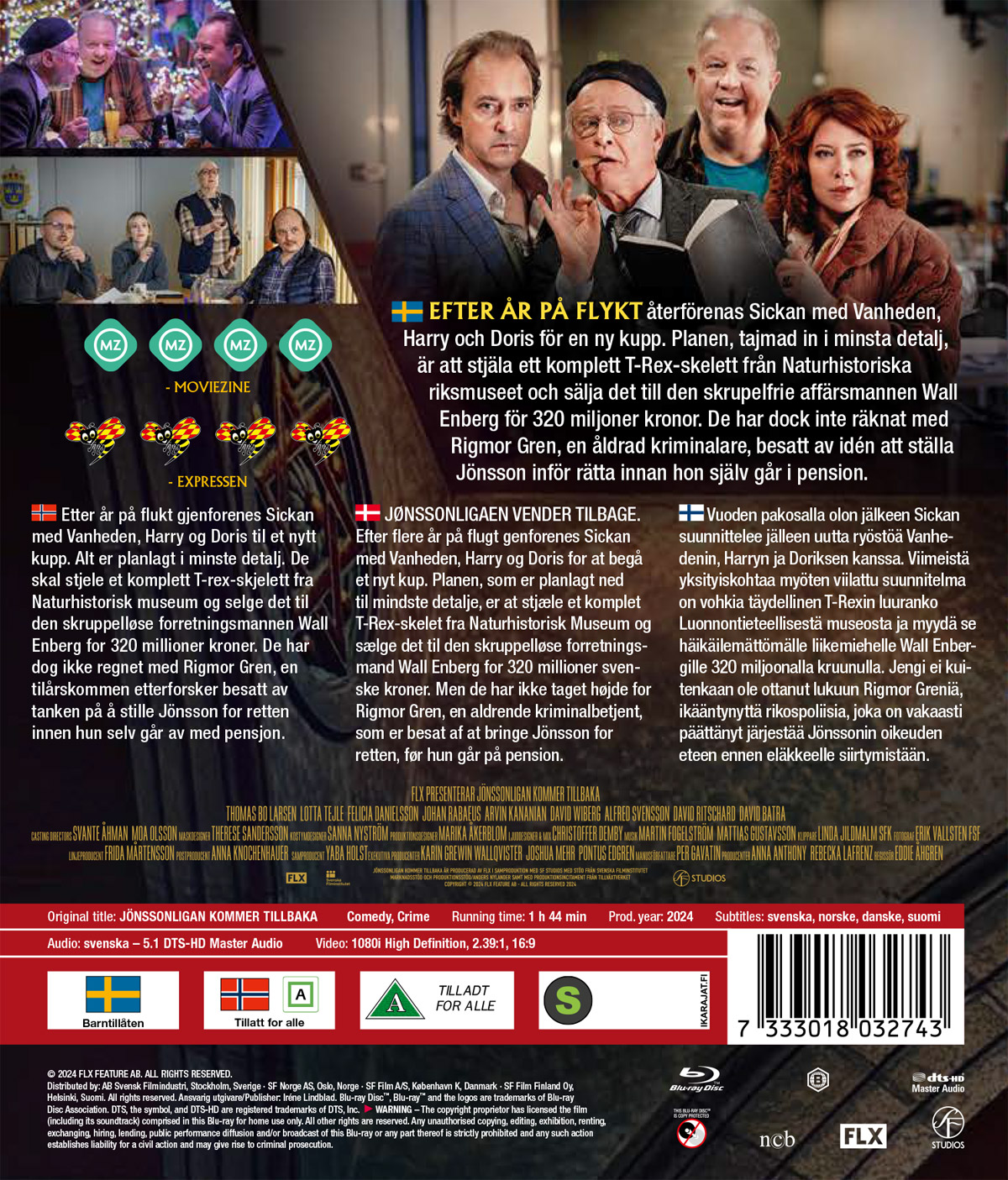 Jönssonligan Kommer Tillbaka (Blu-ray) - 2