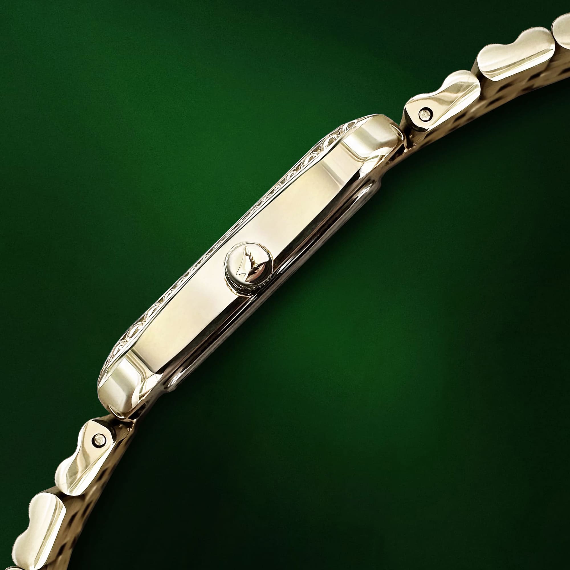 H&B Cronvas, Gold & Green - 6