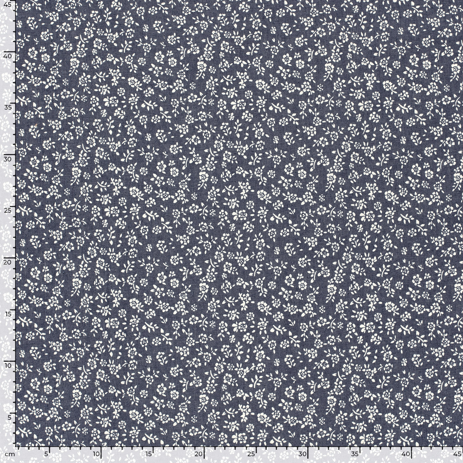 DENIM FLOWER - JEANS BLUE - 5