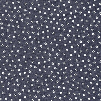 DENIM MINI FLOWER - JEANS BLUE