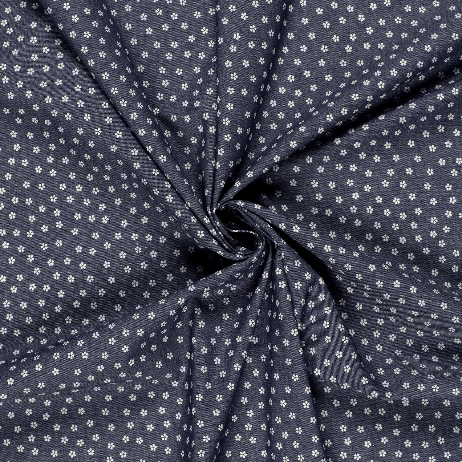 DENIM MINI FLOWER - JEANS BLUE - 3