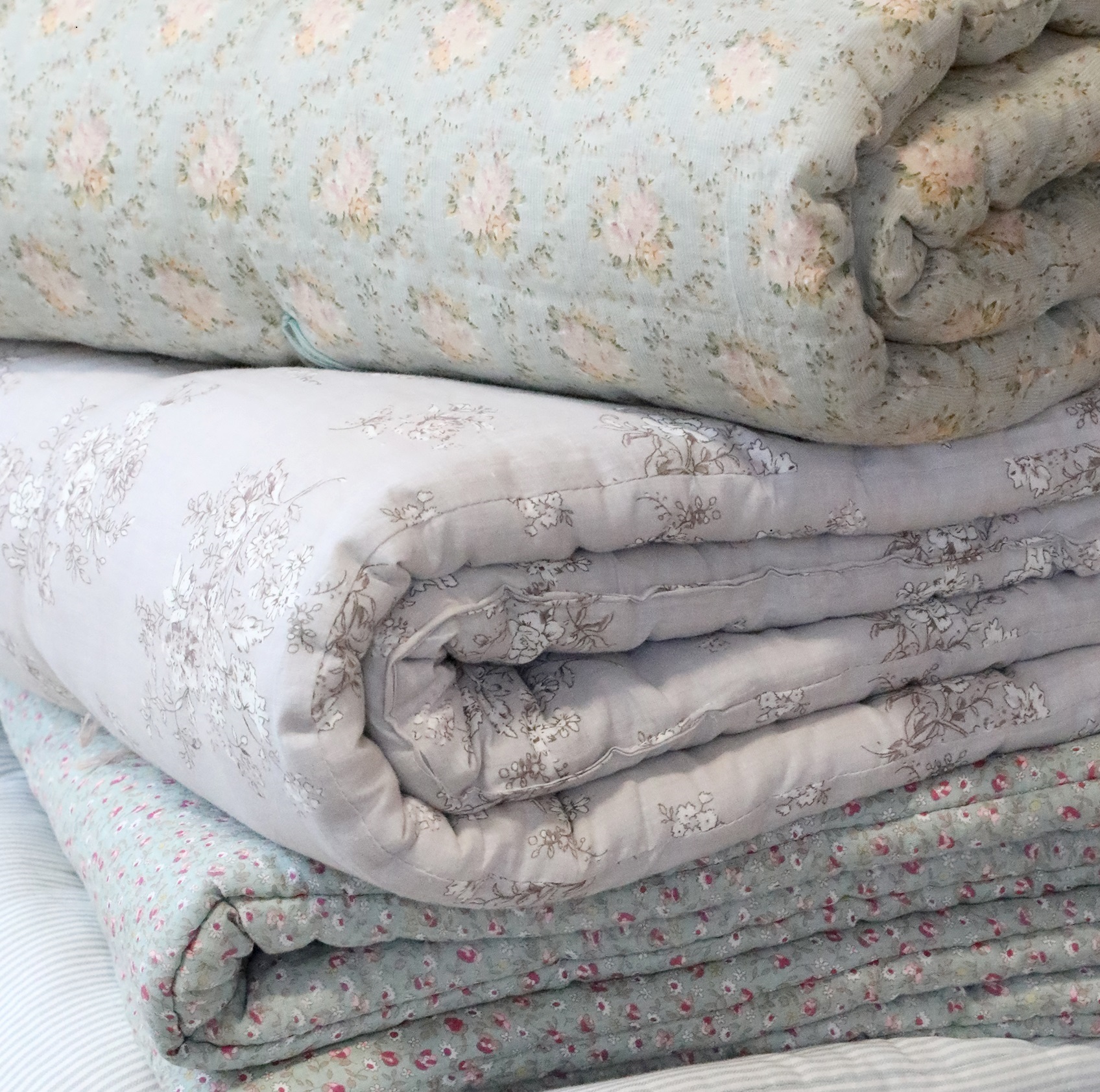 Lång dyna Madrass  Lavendel lantlig stil Gårdsromantik