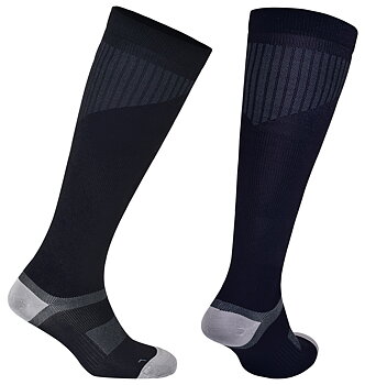 Norfolk Valencia Compression Professional svarta löparstrumpor