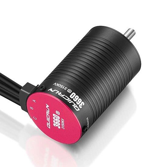 Hobbywing Motor QuicRun 3660SL 3150kV G2 Sensorlös 1/10 (5mm Axel) - 3
