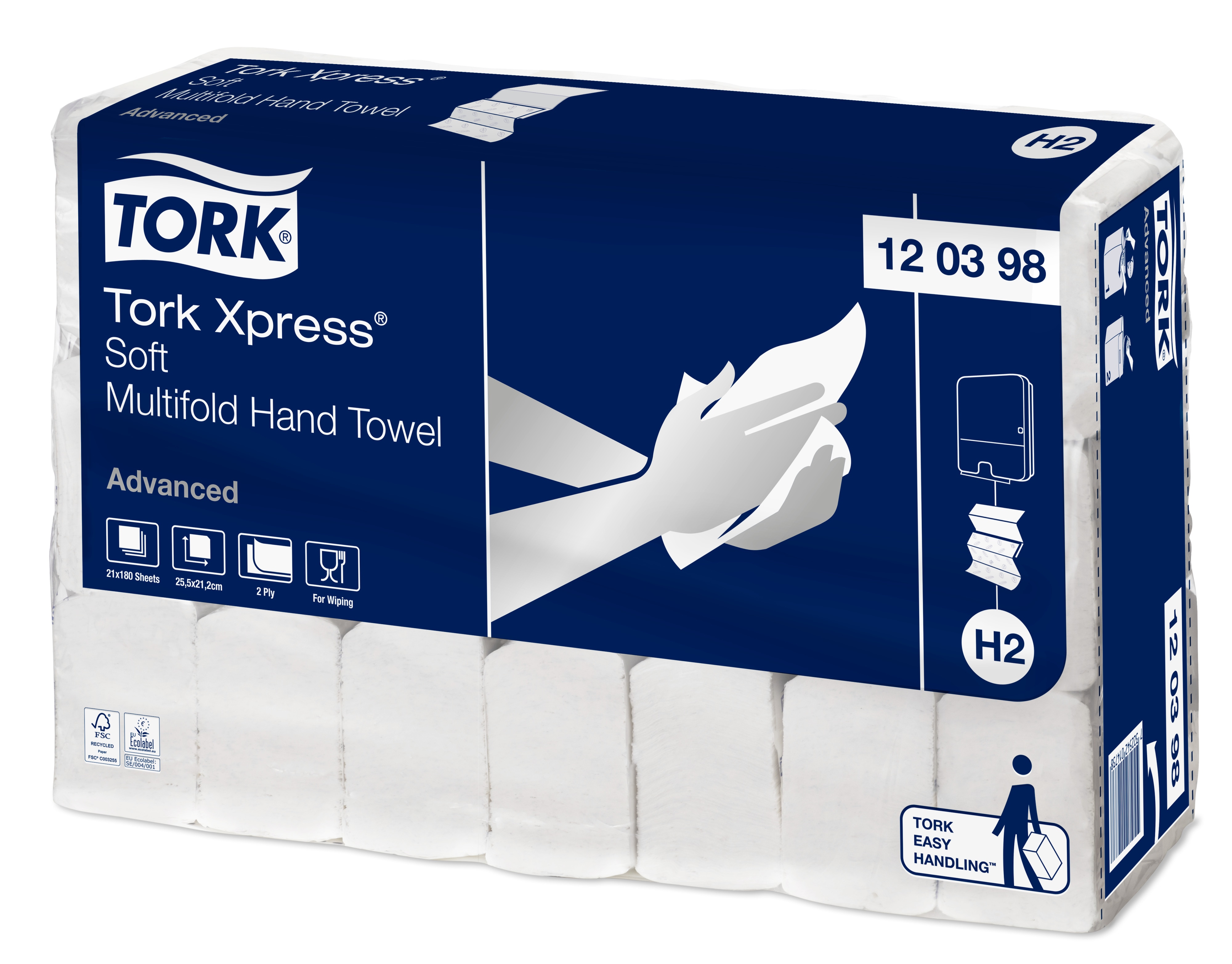 Tork Xpress® Mjuk Multifold Handduk