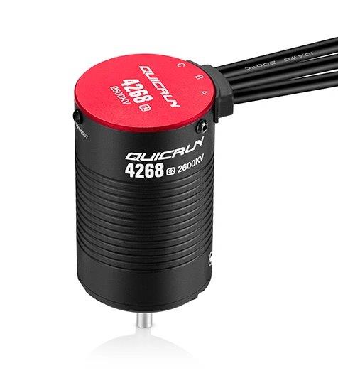 Hobbywing Motor QuicRun 4268SL 2600kV G2 Sensorlös 1/8 - 3