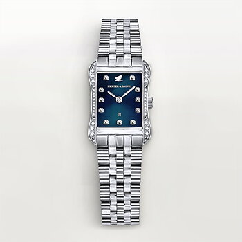 H&B Cronvas Pavé, Silver & Blue
