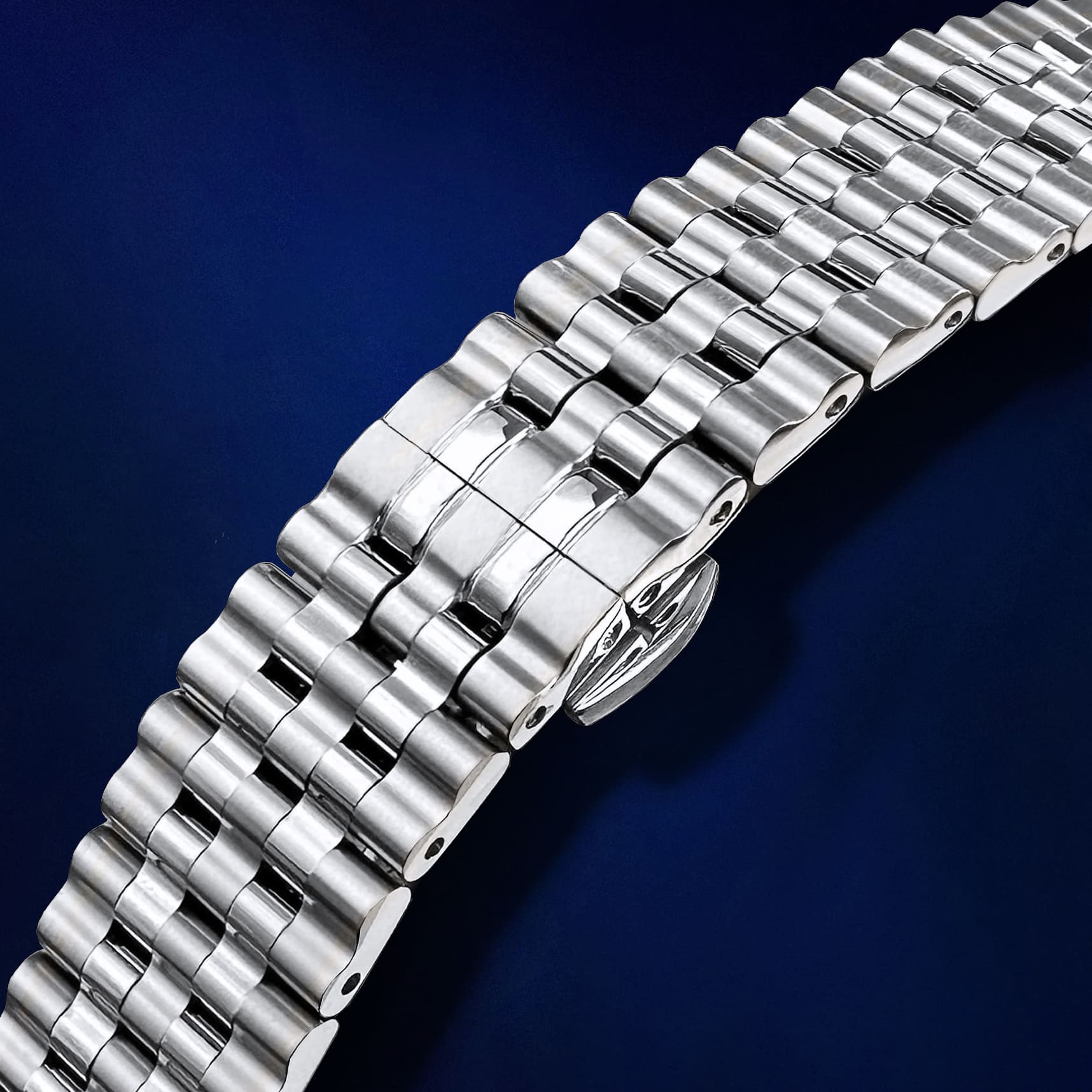H&B Cronvas Pavé, Silver & Blue - 7