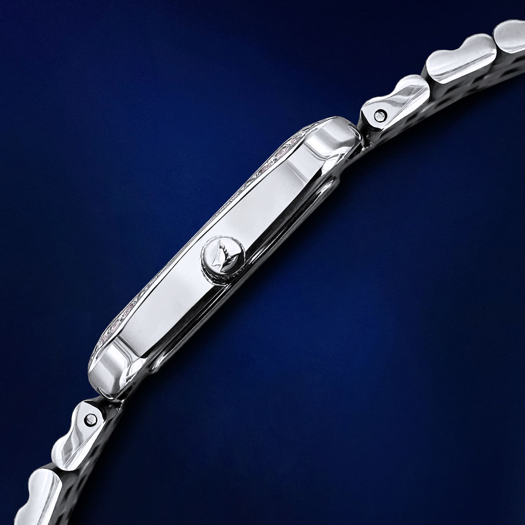 H&B Cronvas Pavé, Silver & Blue - 6