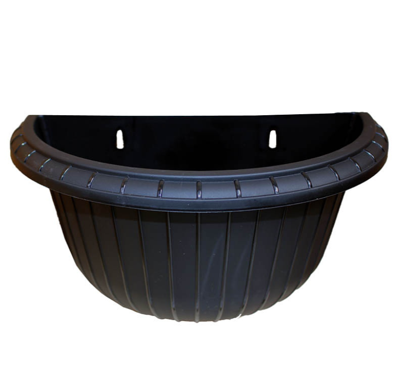 Väggampel 30x15 svart