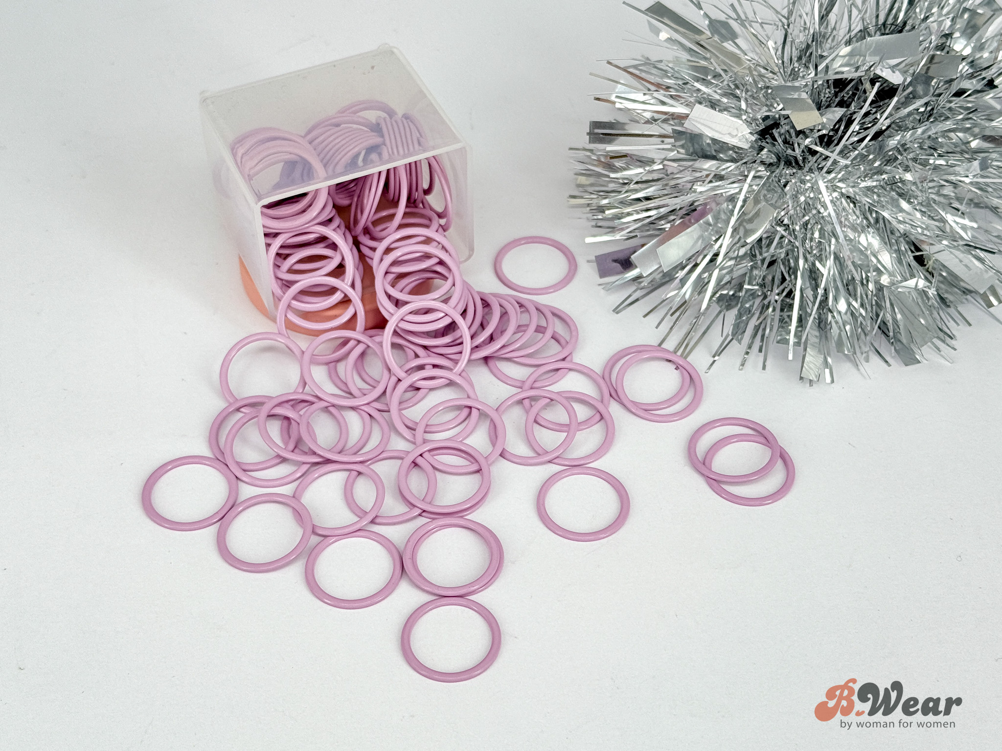 Set Ring & Slider 18 mm - Lavender - 3