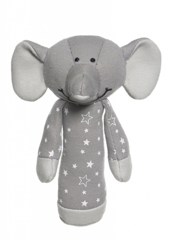 Teddykompaniet - Diinglisar Organic skallra, Elefant