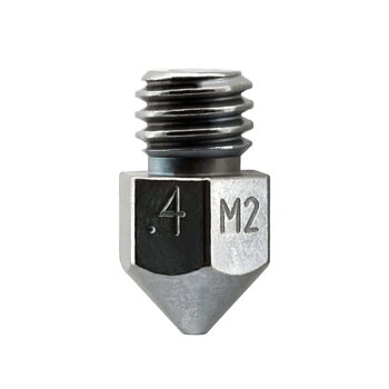 Micro-Swiss M2 Hardened High Speed Steel Nozzle - MK8 - 0.40mm