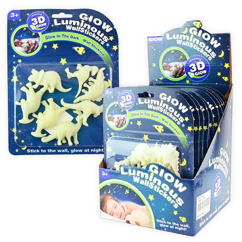 Självlysande Dinosaurier 3D