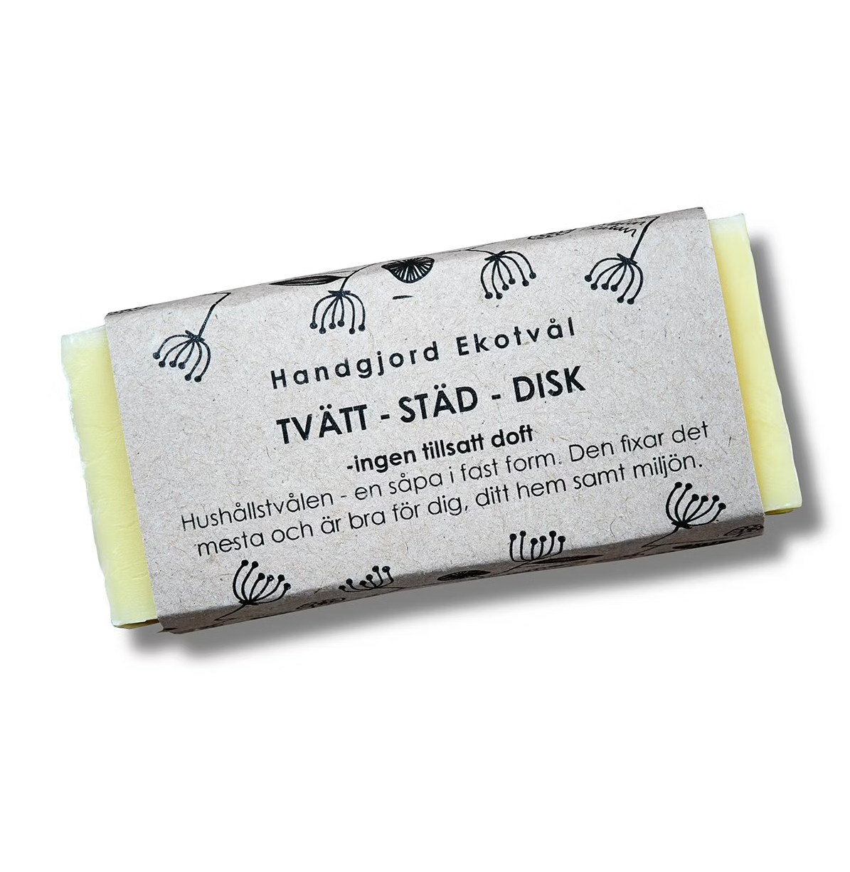 Tvätt-Städ-Disk - ingen tillsatt doft 40g Malin i Ratan