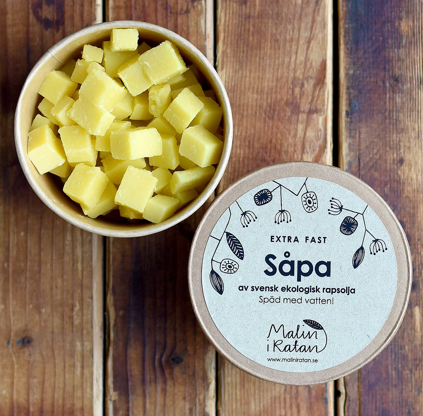 Extra fast såpa Malin I Ratan