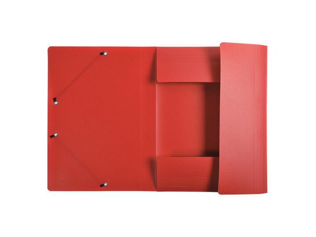 Gummibandsmapp 3-klaff A4 PP sorterade 25/fp - 4
