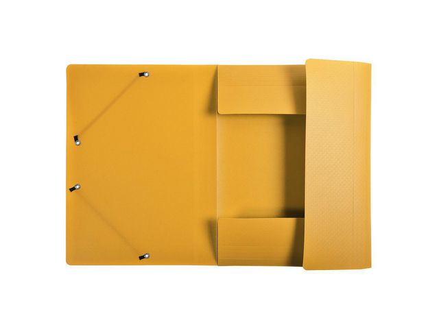Gummibandsmapp 3-klaff A4 PP sorterade 25/fp - 3