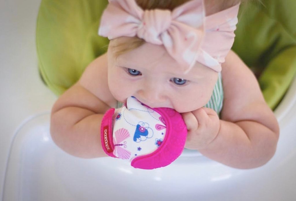 Nuby - bithandska, Pink - 2