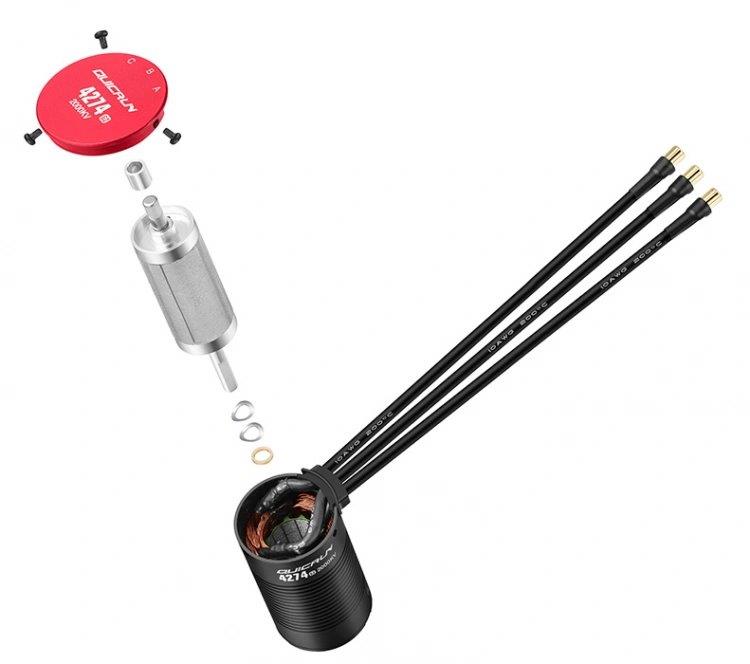 Hobbywing Motor QuicRun 4274SL 2000kV G2 Sensorlös 1/8 - 4