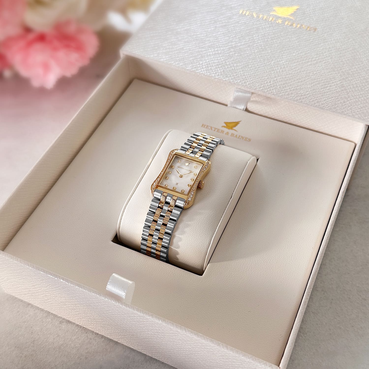 H&B Cronvas, Gold & Silver, Pearl - 6