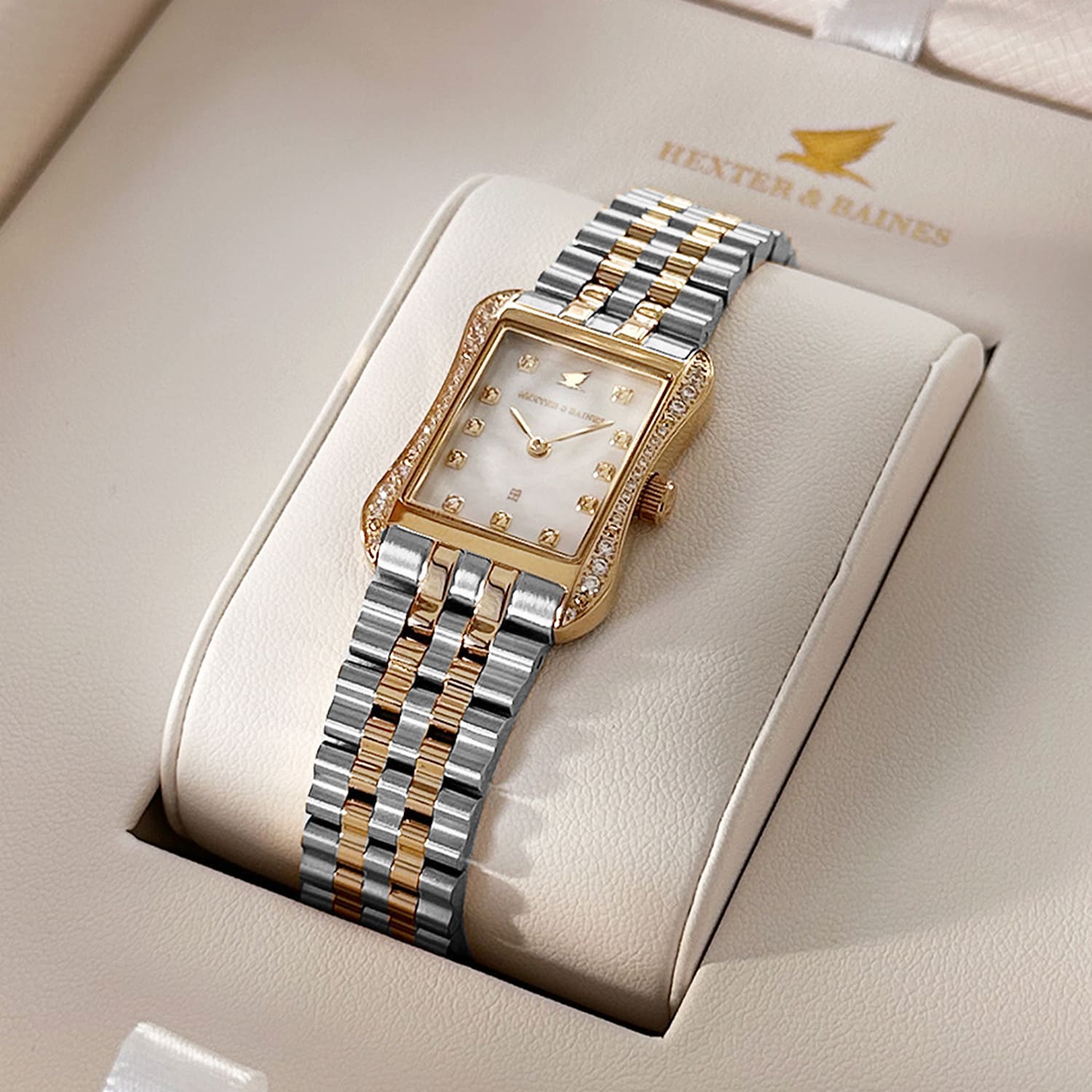 H&B Cronvas, Gold & Silver, Pearl - 8