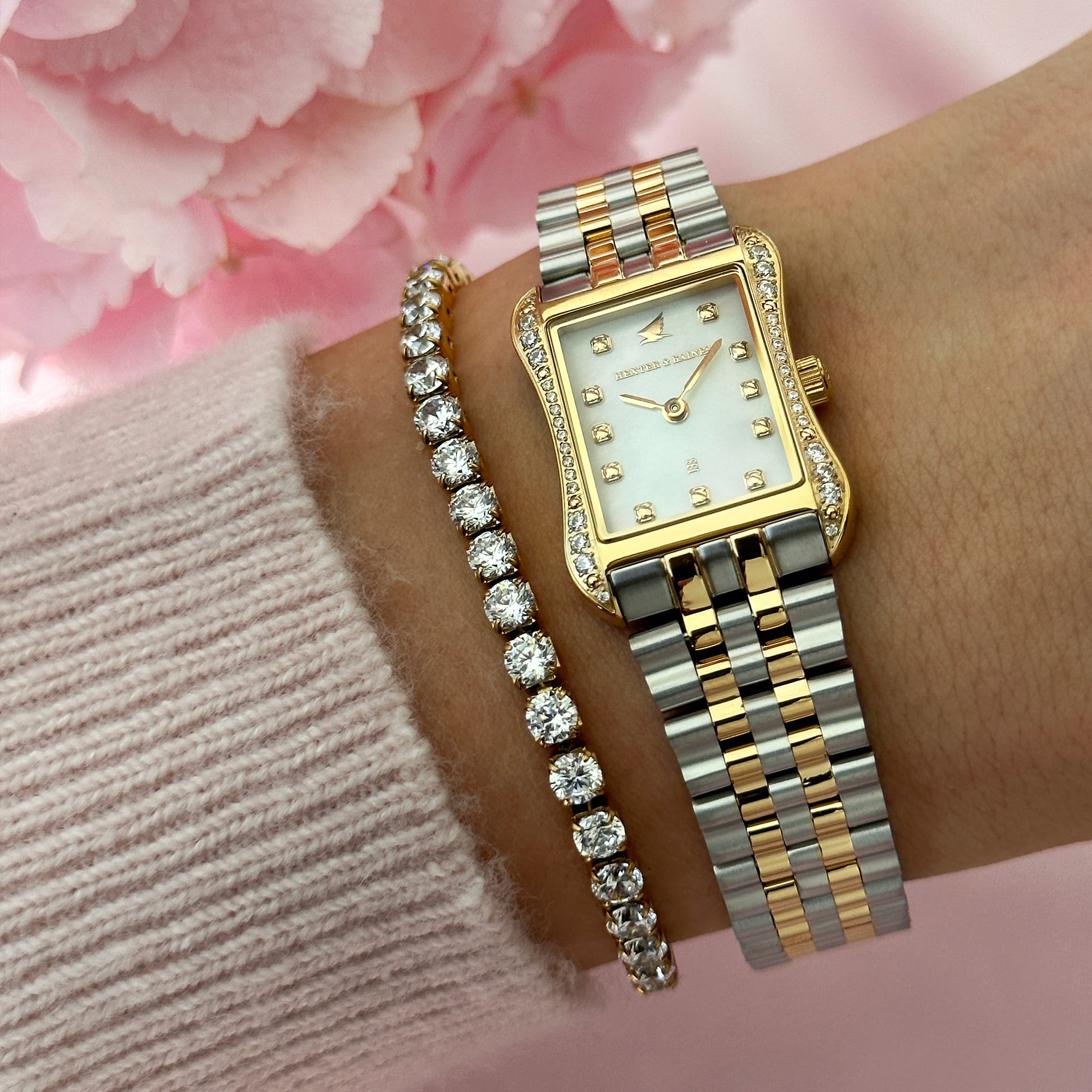 H&B Cronvas, Gold & Silver, Pearl - 9