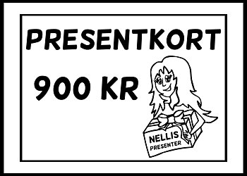 Digitalt Presentkort - 900 kr