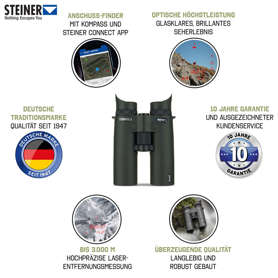 Steiner eRanger LRF 10x42 - 3