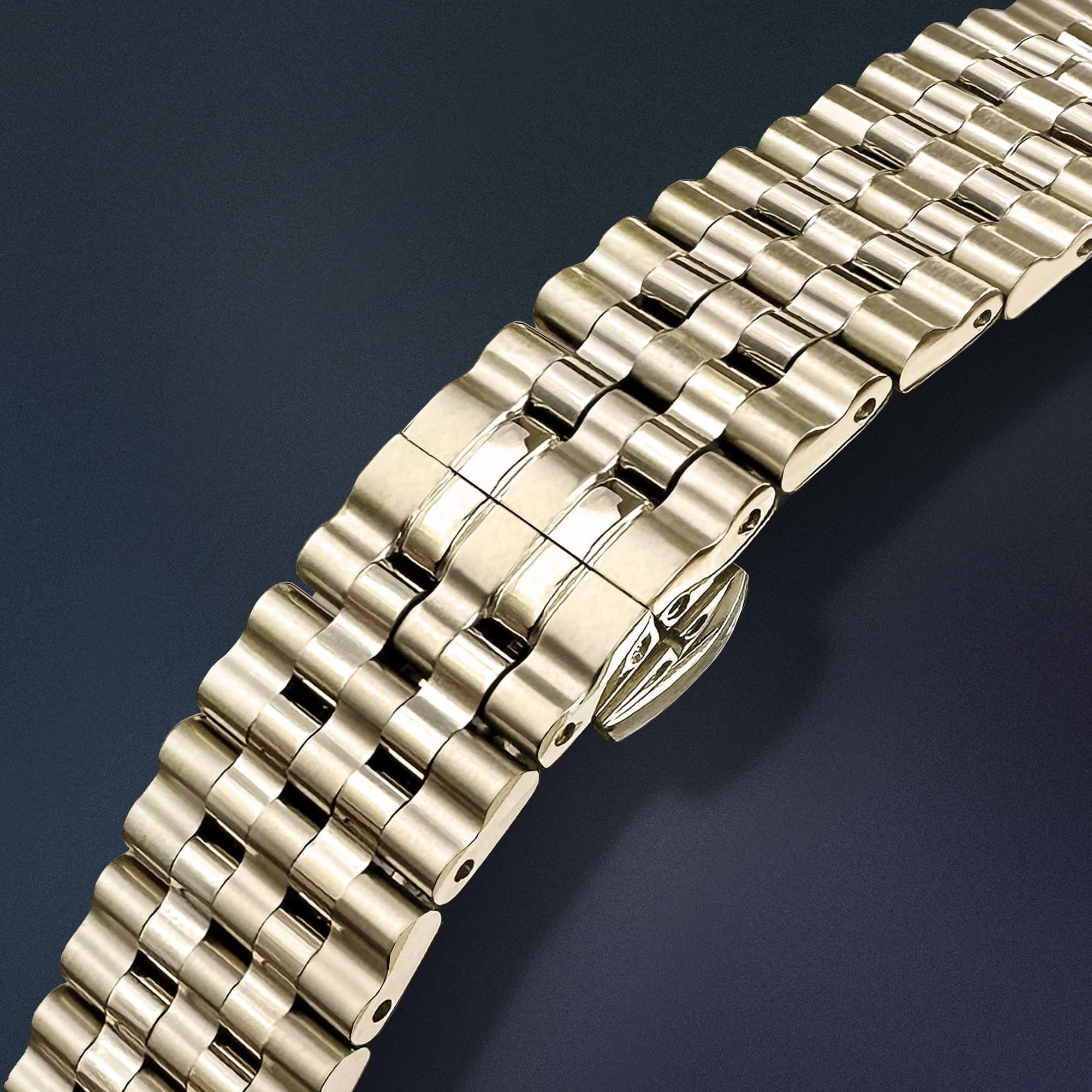 H&B Cronvas Pavé, Gold & Black Pearl - 6
