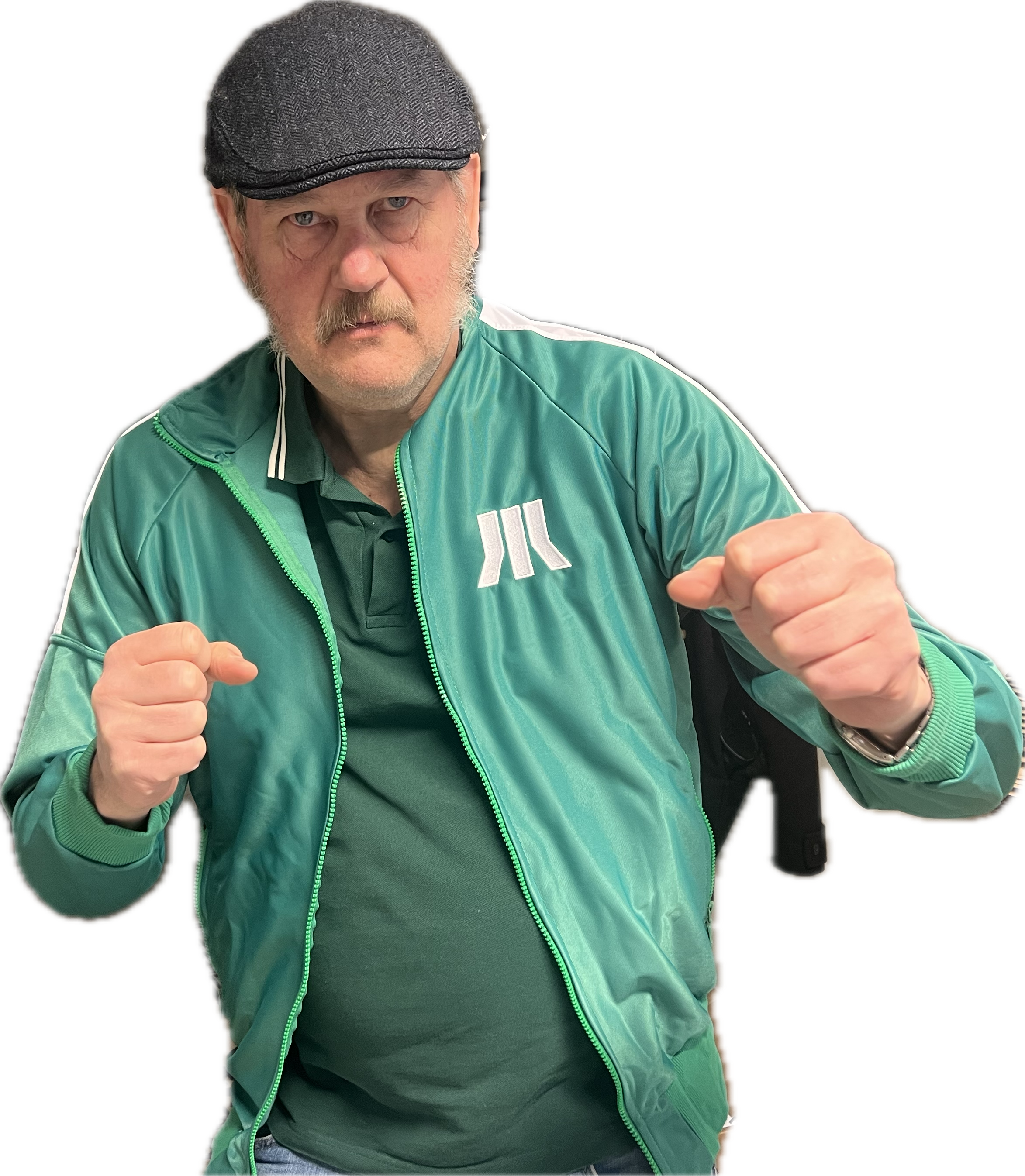 Gröna Linjen: Home Game Track Jacket utan tygmärke