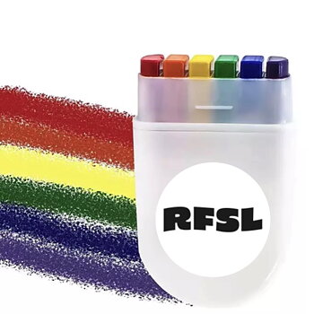 RFSL Pride ansiktsfärg