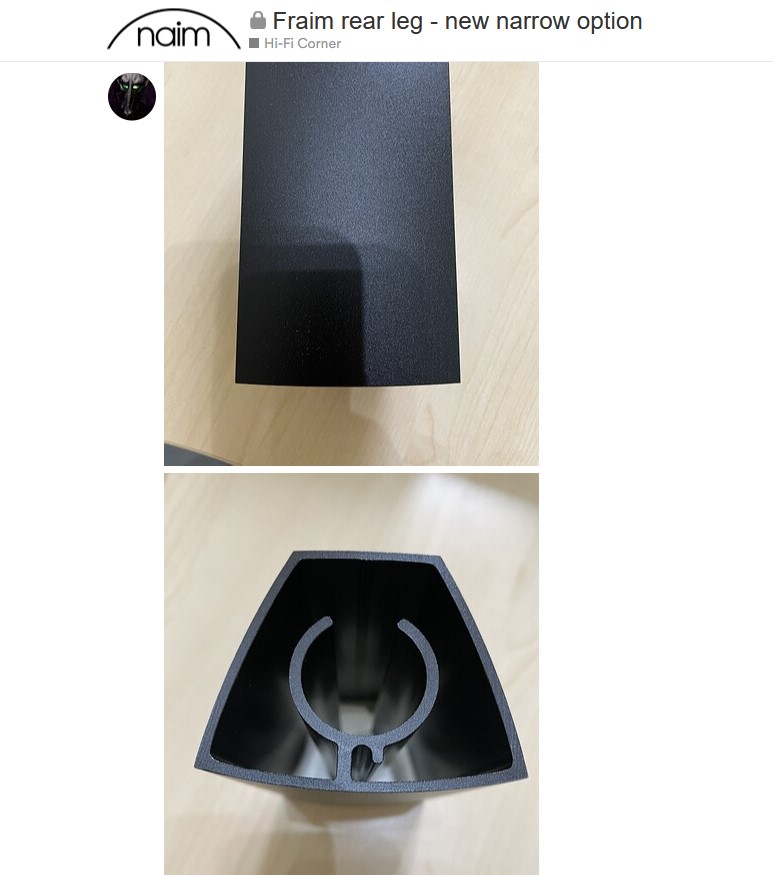 Naim Fraim Narrow Rear Leg - 2