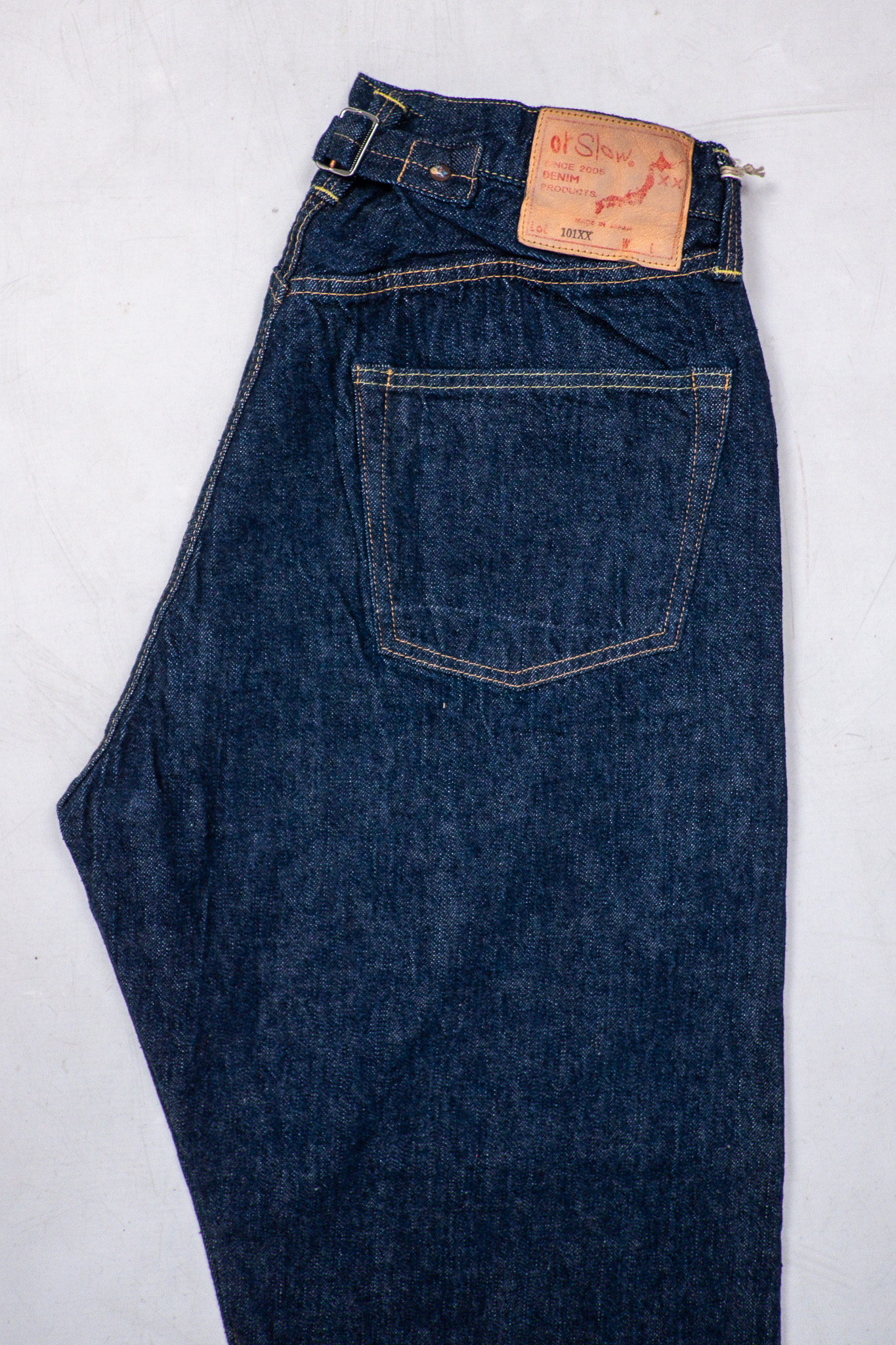 orSlow - 101XX Grand Dad’s Fit Denim Pants - 4