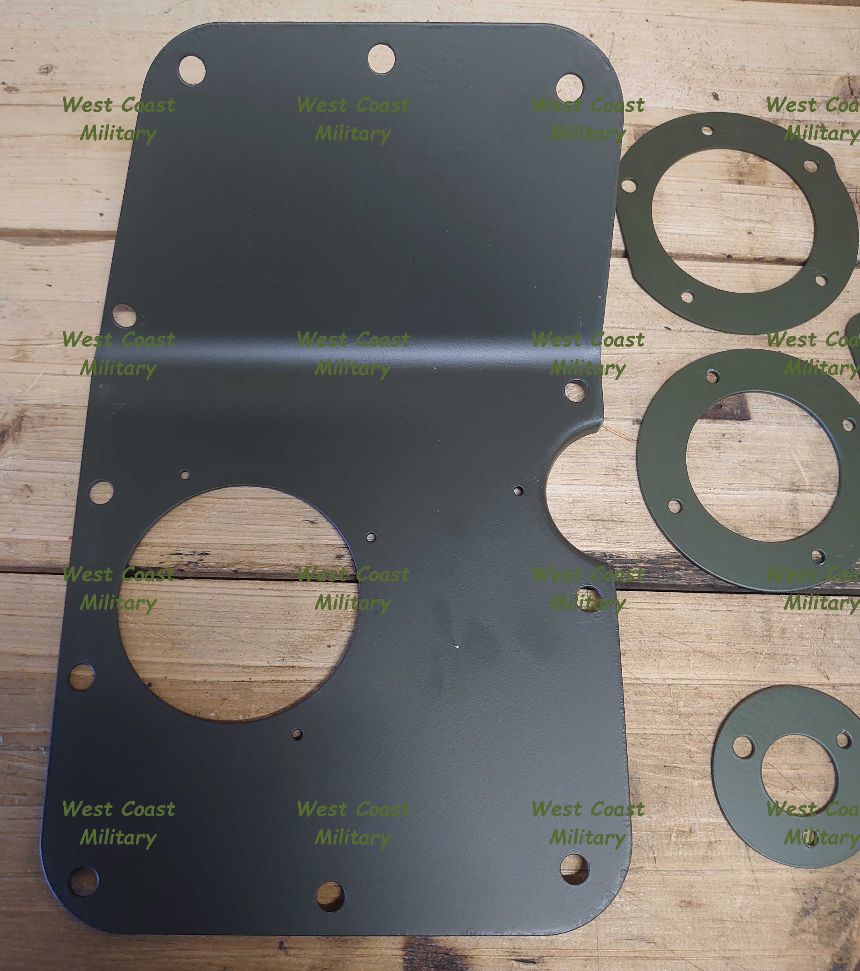 Floor transmission cover plate and ring set - 3