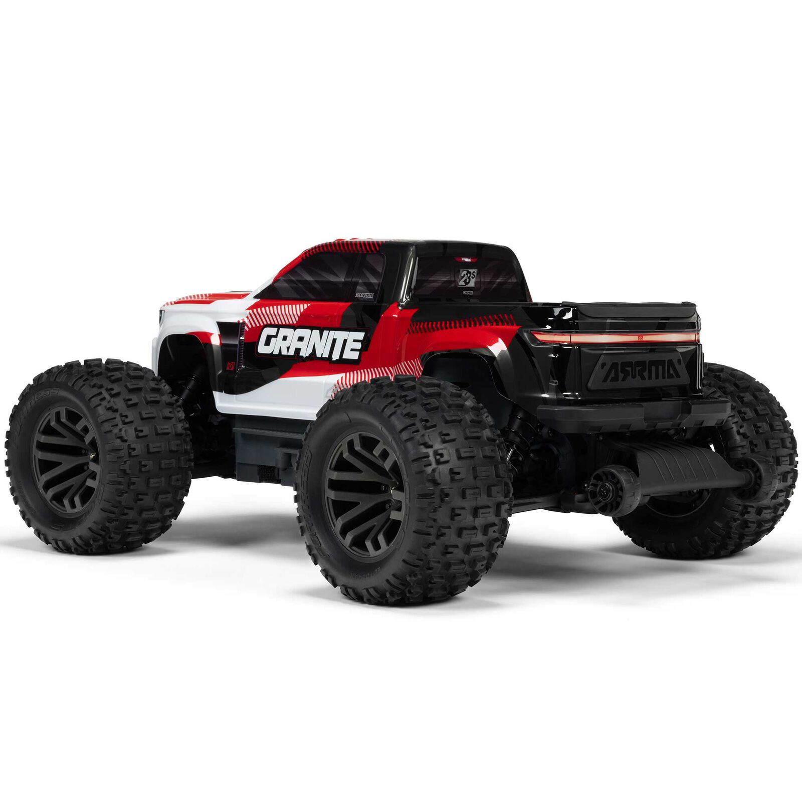 Arrma 1/10 GRANITE 223S DSC 4X4 RTR Brushless Monster Truck, Röd - 17