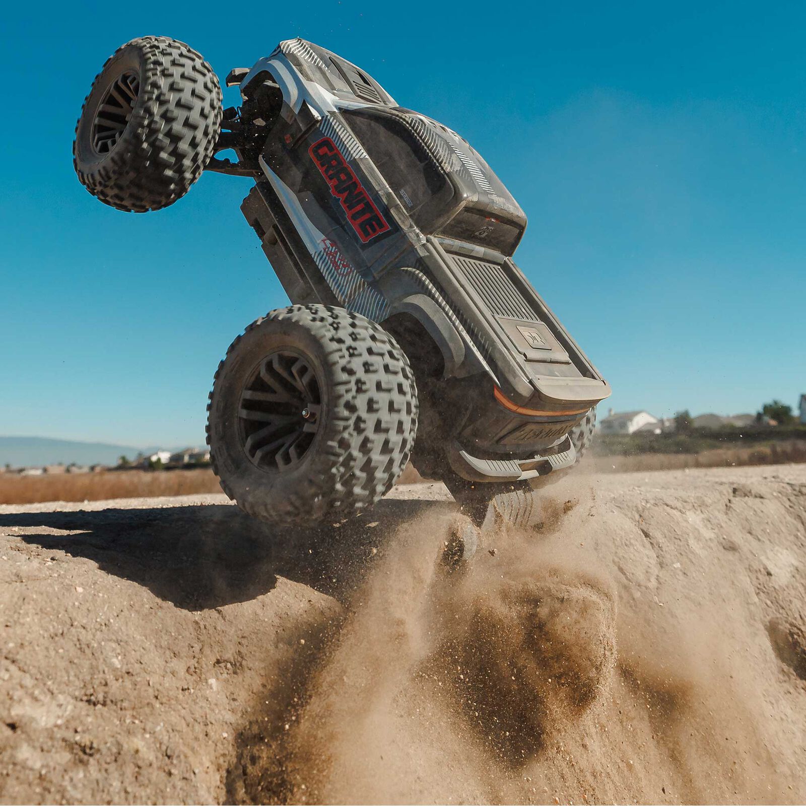 Arrma 1/10 GRANITE 223S DSC 4X4 RTR Brushless Monster Truck, Gun Metal - 4