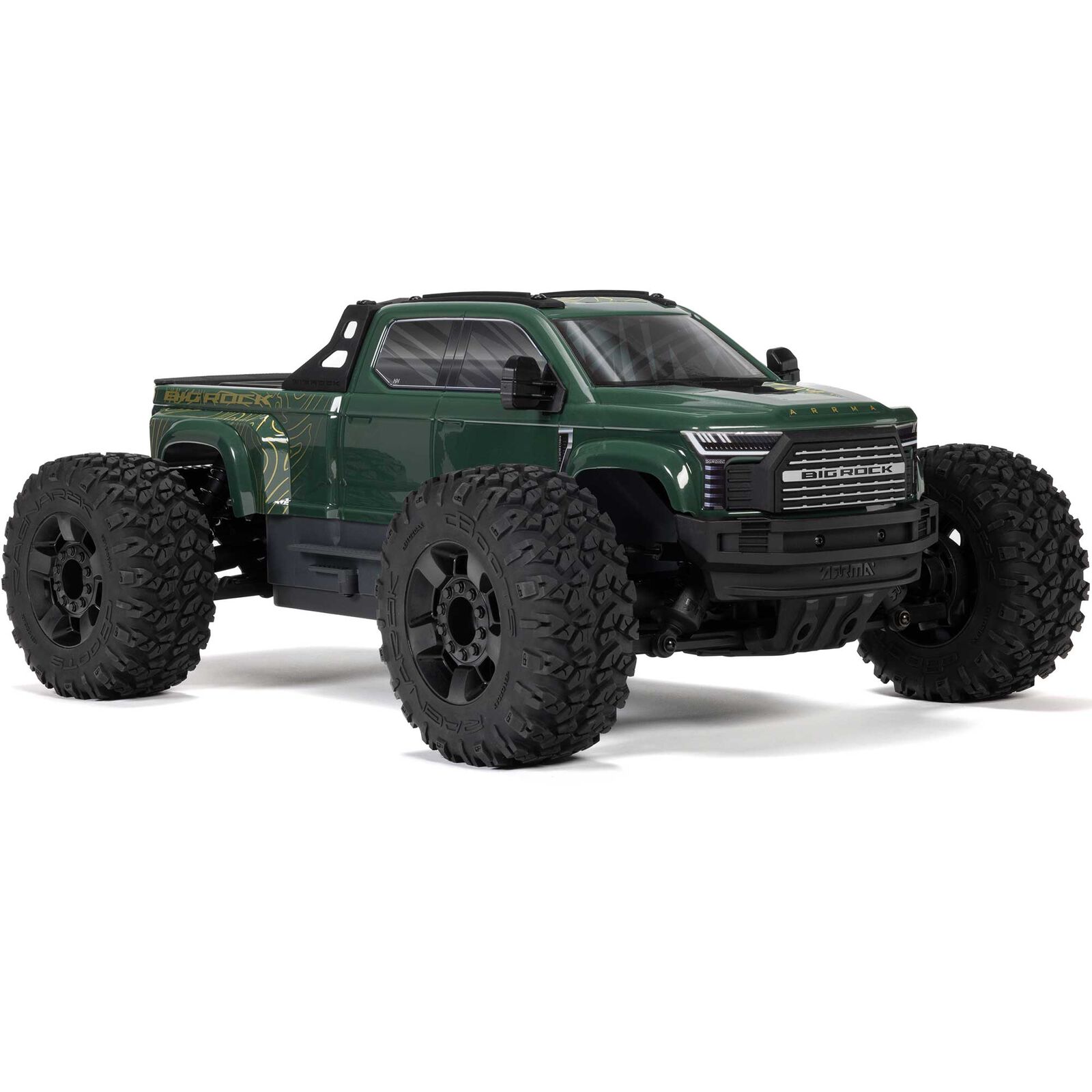 Arrma 1/10 BIG ROCK 223S DSC 4X4 RTR Brushless Monster Truck, Grön - 20